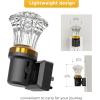 imageL LOHAS LED Night Light Dimmable Night Lights Plug into Wall 2 Pack Automatic Night Lights Plug in with Auto Light Sensor Adjustable Brightness 3000K LED Night Light for Bedroom Hallway Home DecorPolygon3000K1