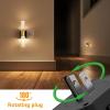 imageL LOHAS LED Night Light Dimmable Night Lights Plug into Wall 2 Pack Automatic Night Lights Plug in with Auto Light Sensor Adjustable Brightness 3000K LED Night Light for Bedroom Hallway Home DecorLong Acrylic2 Pack