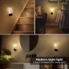 imageL LOHAS LED Night Light Dimmable Night Lights Plug into Wall 2 Pack Automatic Night Lights Plug in with Auto Light Sensor Adjustable Brightness 3000K LED Night Light for Bedroom Hallway Home DecorDCone3000K