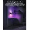 imageL LOHAS LED Night LightDimmable Night Lights Plug into Wall 2 Pack Acrylic Nightlight with 0100 LM Adjustable Brightness 3000K Plug in Night Light with Dusk to Dawn Sensor for Bathroom HallwayMulti Colors