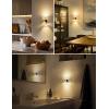 imageL LOHAS LED Night LightDimmable Night Lights Plug into Wall 2 Pack Acrylic Nightlight with 0100 LM Adjustable Brightness 3000K Plug in Night Light with Dusk to Dawn Sensor for Bathroom HallwaySoft White