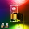 imageL LOHAS LED Night LightDimmable Night Lights Plug into Wall 2 Pack Acrylic Nightlight with 0100 LM Adjustable Brightness 3000K Plug in Night Light with Dusk to Dawn Sensor for Bathroom HallwaySoft WhiteRose