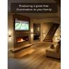 imageL LOHAS LED Night LightDimmable Night Lights Plug into Wall 2 Pack Acrylic Nightlight with 0100 LM Adjustable Brightness 3000K Plug in Night Light with Dusk to Dawn Sensor for Bathroom HallwaySoft WhiteBlack Ring