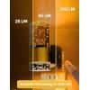 imageL LOHAS LED Night LightDimmable Night Lights Plug into Wall 2 Pack Acrylic Nightlight with 0100 LM Adjustable Brightness 3000K Plug in Night Light with Dusk to Dawn Sensor for Bathroom HallwayAmber