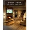 imageL LOHAS LED Night LightDimmable Night Lights Plug into Wall 2 Pack Acrylic Nightlight with 0100 LM Adjustable Brightness 3000K Plug in Night Light with Dusk to Dawn Sensor for Bathroom HallwaySoft WhiteSilver Ring