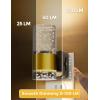 imageL LOHAS LED Night LightDimmable Night Lights Plug into Wall 2 Pack Acrylic Nightlight with 0100 LM Adjustable Brightness 3000K Plug in Night Light with Dusk to Dawn Sensor for Bathroom HallwaySoft White