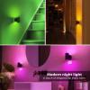 imageL LOHAS LED Night Lights Plug into Wall Dimmable Night Light 2pack 3CCT Adjustable Light Color and Brightness MultiScenario use for Living Room Kitchen Hallway BathroomRegular RGB02
