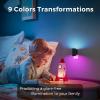 imageL LOHAS LED Night Lights Plug into Wall Dimmable Night Light 2pack 3CCT Adjustable Light Color and Brightness MultiScenario use for Living Room Kitchen Hallway BathroomRegular RGB02