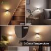 imageL LOHAS LED Night Lights Plug into Wall Dimmable Night Light 2pack 3CCT Adjustable Light Color and Brightness MultiScenario use for Living Room Kitchen Hallway BathroomBubble01