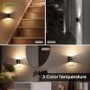 imageL LOHAS LED Night Lights Plug into Wall Dimmable Night Light 2pack 3CCT Adjustable Light Color and Brightness MultiScenario use for Living Room Kitchen Hallway BathroomTrumpet Black 02