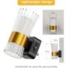 imageL LOHAS LED Night Lights Plug into Wall Dimmable Night Light 2pack 3CCT Adjustable Light Color and Brightness MultiScenario use for Living Room Kitchen Hallway BathroomLarge Trumpet02