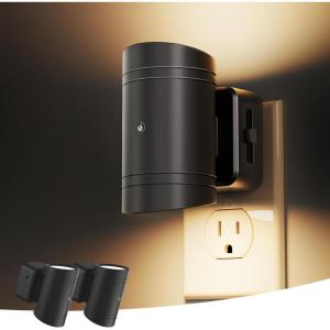 imageL LOHAS LED Night Lights Plug into Wall Dimmable Night Light 2pack 3CCT Adjustable Light Color and Brightness MultiScenario use for Living Room Kitchen Hallway BathroomRegular Soft Warm02