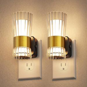 imageL LOHAS LED Night Lights Plug into Wall Dimmable Night Light 2pack 3CCT Adjustable Light Color and Brightness MultiScenario use for Living Room Kitchen Hallway BathroomLarge Trumpet02