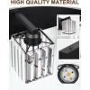 imageL LOHAS LED 3 Light Black Crystal Bathroom Light Fixtures Modern Crystal BlackSquare Shade Bathroom Lighting Fixtures Over MirrorVanity Lights for Bathroom 3CCT ETL Listed