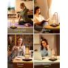 imageL LOHAS LED Candle Warmer Lamp Dimmable Candle Warmer Lamp with Timer 2H4H8H Timer Adjustable Height ampamp Heat Electric Candle Lamp Warmer Compatible with Large Jar Candle