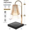 imageL LOHAS LED Candle Warmer Lamp Dimmable Candle Warmer Lamp with Timer 2H4H8H Timer Adjustable Height ampamp Heat Electric Candle Lamp Warmer Compatible with Large Jar Candle