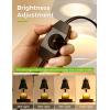 imageL LOHAS LED Candle Warmer Lamp with Dimmer Adjustable Height ampamp Heat Electric Metal Candle Lamp Warmer Perfect for Large Jar Candleas Gifts for Moms Grandma Women Girls