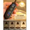imageL LOHAS LED Candle Warmer Lamp with Timer 2H4H8H Dimmable Candle Warmer Lamp with 2 Wax Warmer Bulbs Adjustable Candle Warmers for Jar Candles Birthday Gift for Mom Home Decor