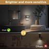 imageL LOHAS LED Night Lights Plug into Wall 2 Pack Modern Night Light with Dusk to Dawn Sensor Dimmable Plug in Night Light Adjustable Brightness for Bedroom Bathroom Hallway5000K