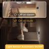 imageL LOHAS LED Night Lights Plug into Wall 2 Pack Modern Night Light with Dusk to Dawn Sensor Dimmable Plug in Night Light Adjustable Brightness for Bedroom Bathroom Hallway5000K
