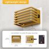imageL LOHAS LED Night Lights Plug into Wall 2 Pack Modern Night Light with Dusk to Dawn Sensor Dimmable Plug in Night Light Adjustable Brightness for Bedroom Bathroom Hallway3000KGold