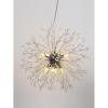 imageL LOHAS LED Modern Crystal Sputnik Chandeliers 8Light Chrome Ceiling Light Fixtures Sputnik Chandelier with Firework Shade for Living Room Dining RoomKitchen Island