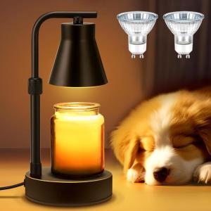 imageL LOHAS LED Candle Warmer Lamp with Dimmer Adjustable Height ampamp Heat Electric Metal Candle Lamp Warmer Perfect for Large Jar Candleas Gifts for Moms Grandma Women Girls