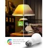 image3 Way Light Bulbs LOHAS 3 Way LED Light Bulbs 50 100 150W Equivalent Daylight White 5000K Three Way A19 Light Bulbs E26 Base LED Bulbs for Desk Lamps Floor Lamps Table Lamps 2 PackAmber