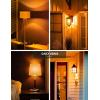imageL LOHAS LED Red LED Light Bulbs A19 9W 60W Equivalent Christmas Red Colored Light Bulb Indoor E26 Base NonDim 4 PackOrange