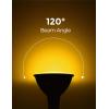 imageLOHAS Yellow Bug Light Bulbs Outdoor PAR38 LED Flood Light Outside 150200W Equivalent 2000K NonAttracting 15W 1100LM NonDimmable Amber Porch Lights E26 Base for Patio Backyard Party 2 PackYellow