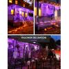 imageLOHAS Yellow Bug Light Bulbs Outdoor PAR38 LED Flood Light Outside 150200W Equivalent 2000K NonAttracting 15W 1100LM NonDimmable Amber Porch Lights E26 Base for Patio Backyard Party 2 PackPurple