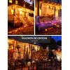 imageLOHAS Yellow Bug Light Bulbs Outdoor PAR38 LED Flood Light Outside 150200W Equivalent 2000K NonAttracting 15W 1100LM NonDimmable Amber Porch Lights E26 Base for Patio Backyard Party 2 PackOrange