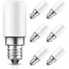 imageLOHAS LED C7 S6 Night Light Bulb 15 Watt Light Bulbs Equivalent15W Mini LED Bulb Candelabra E12 Base SoftWarm White 3000K LED Small Light for Bedroom Salt Lamp6 PACKDaylight