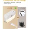 imageL LOHAS LED Motion Sensor Night Light 2 Pack StickOn LED Night Light Wall Lights Closet Lights Stair Lights Motion Activated Nightlight for Hallway Bathroom Kitchen Cabinet StairsModern