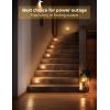imageL LOHAS LED Motion Sensor Night Light 2 Pack StickOn LED Night Light Wall Lights Closet Lights Stair Lights Motion Activated Nightlight for Hallway Bathroom Kitchen Cabinet StairsModern