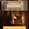 imageL LOHAS LED Night Light 2 Pack Dimmable Modern LED Night Lights Plug into WallDusk to Dawn Sensor Night Lights for Kid 0100LM 3000K Soft White Nightlight for Hallway Bedroom StairwayWhite