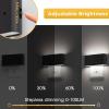 imageL LOHAS LED Night Light 2 Pack Dimmable Modern LED Night Lights Plug into WallDusk to Dawn Sensor Night Lights for Kid 0100LM 3000K Soft White Nightlight for Hallway Bedroom StairwayBlack5000K