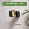 imageL LOHAS LED Night Light Projector Nights Light Plug into Wall Dusk to Dawn Sensor Rotating Nightlight for Kids Soft White Ambient Lighting for Bathroom Gaming Room Gifts1 PackSoft White