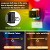 imageL LOHAS LED Night Light Projector Nights Light Plug into Wall Dusk to Dawn Sensor Rotating Nightlight for Kids Soft White Ambient Lighting for Bathroom Gaming Room Gifts1 PackRGB Red  Green  Blue