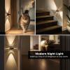 imageL LOHAS LED Night Light Projector Nights Light Plug into Wall Dusk to Dawn Sensor Rotating Nightlight for Kids Soft White Ambient Lighting for Bathroom Gaming Room Gifts1 PackSoft White