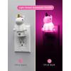 imageL LOHAS LED Night Light for Kids 2 Pack Plug in Night Light with Dusk to Dawn Sensor LED NightLights Nursery Nightlight Birthday Gifts for Girls Kids Room DecorHorse