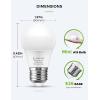 imageL LOHAS LED Refrigerator Light Bulb 40W Equivalent 120V A15 Fridge Waterproof Bulbs 5W E26 Medium Base Daylight White 5000K for Freezer Home Kitchen Lighting Nondimmable 2 Pack