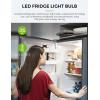 imageL LOHAS LED Refrigerator Light Bulb 40W Equivalent 120V A15 Fridge Waterproof Bulbs 5W E26 Medium Base Daylight White 5000K for Freezer Home Kitchen Lighting Nondimmable 2 Pack