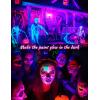 imageL LOHAS LED UV Black Light Bulbs Halloween 12W A19 UV Blacklight 100 Watt Equivalent UVA Level 385400nm Wavelength Glow in The Dark for Body Art Paint Fluorescent Poster Neon Glow Party 2 Pack4 Pack