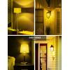 imageL LOHAS LED Yellow Bug Light Bulbs Outdoor A19 9W Bug Lights for Outside 60W Equivalent 2000K Amber Porch Light Bulb NonAttracting E26 Base NotDimmable Ideal for Patio Deck Backyard 2 PackYellow