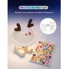 imageL LOHAS Nursery Night Lights for Kids Cute Nursery Lamps with 7 Colors Adjustable Touch Control USB Rechargeable Kawaii Decor Stuff for Teens Children