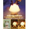 imageL LOHAS Nursery Night Lights for Kids Cute Nursery Lamps with 7 Colors Adjustable Touch Control USB Rechargeable Kawaii Decor Stuff for Teens Children