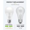 imageLOHAS A21 Bright LED Light Bulb 150W200W Equivalent LED Bulbs 23 Watt Garage Light Bulbs Daylight 5000K 2500 Lumen High Watt Super Bright Porch Light Bulb NonDimmable for Home Lighting 4 PackDaylight