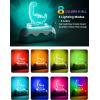 imageLOHAS Cute Night Light for Kids Kawaii Bear Lamp USB Rechargeable Color Changing RGB Decor for Bedroom Nursery LivingroomDinosaur
