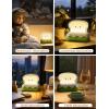imageLOHAS Cute Night Light for Kids Kawaii Bear Lamp USB Rechargeable Color Changing RGB Decor for Bedroom Nursery LivingroomToast